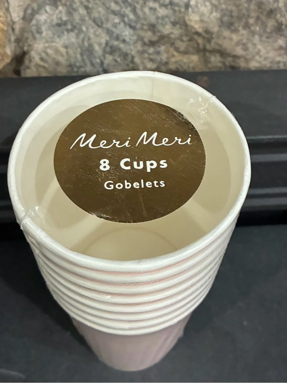Meri Meri Party Cups Gobelets Paper Pink Pack of 8 Brand New